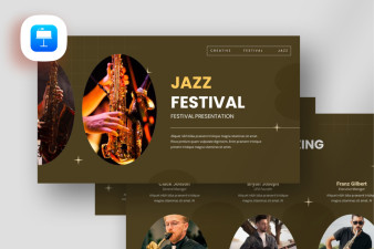Jazz Festival Keynote Template